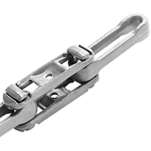 A car wash conveyor chain