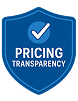 Pricing Transparency Badge
