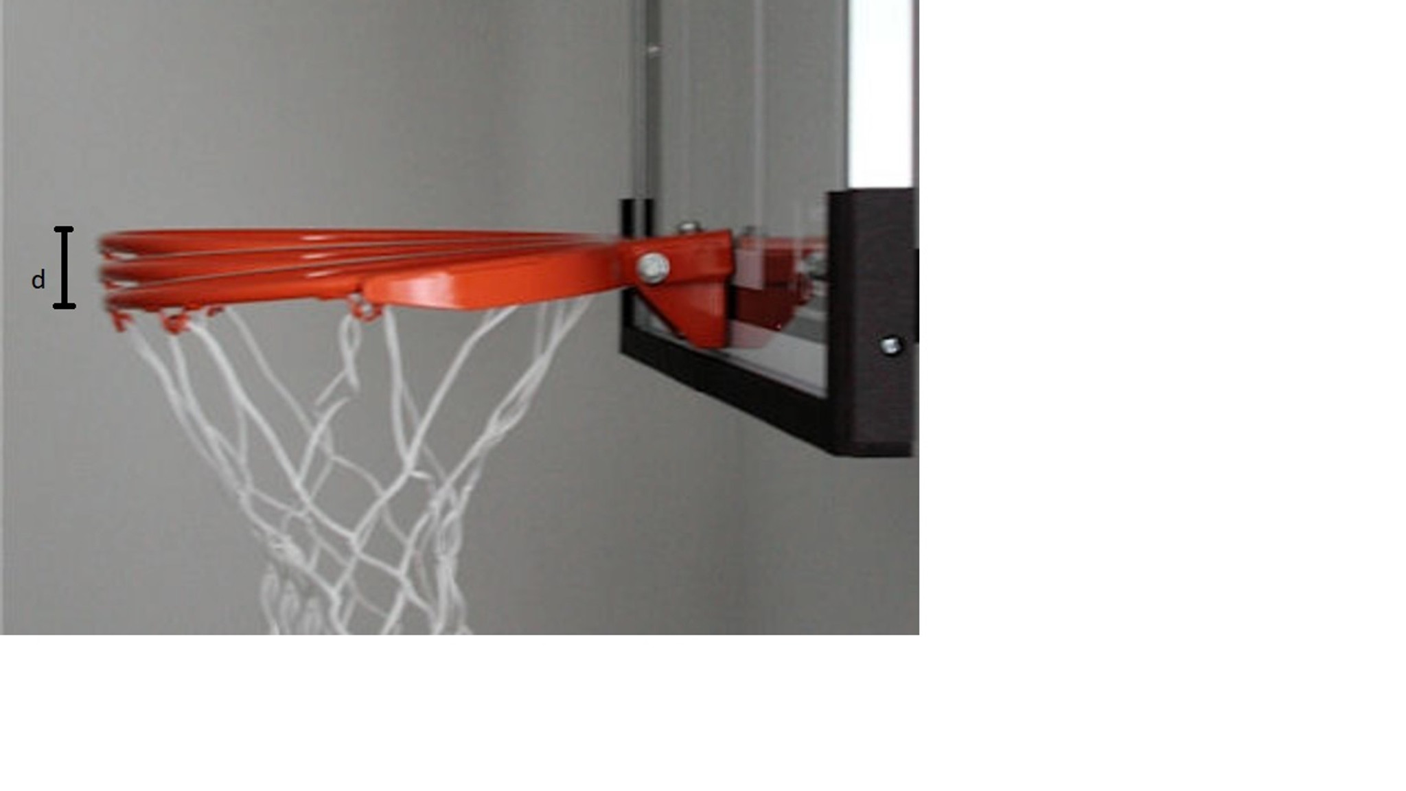 JustInTymeSports Wall Mounted Mini Basketball Hoop - Mini Pro 1.0