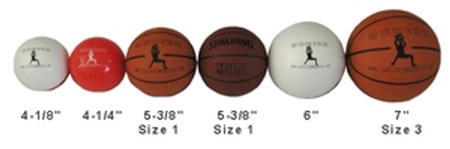 5" Mini Pro Rubber Basketball