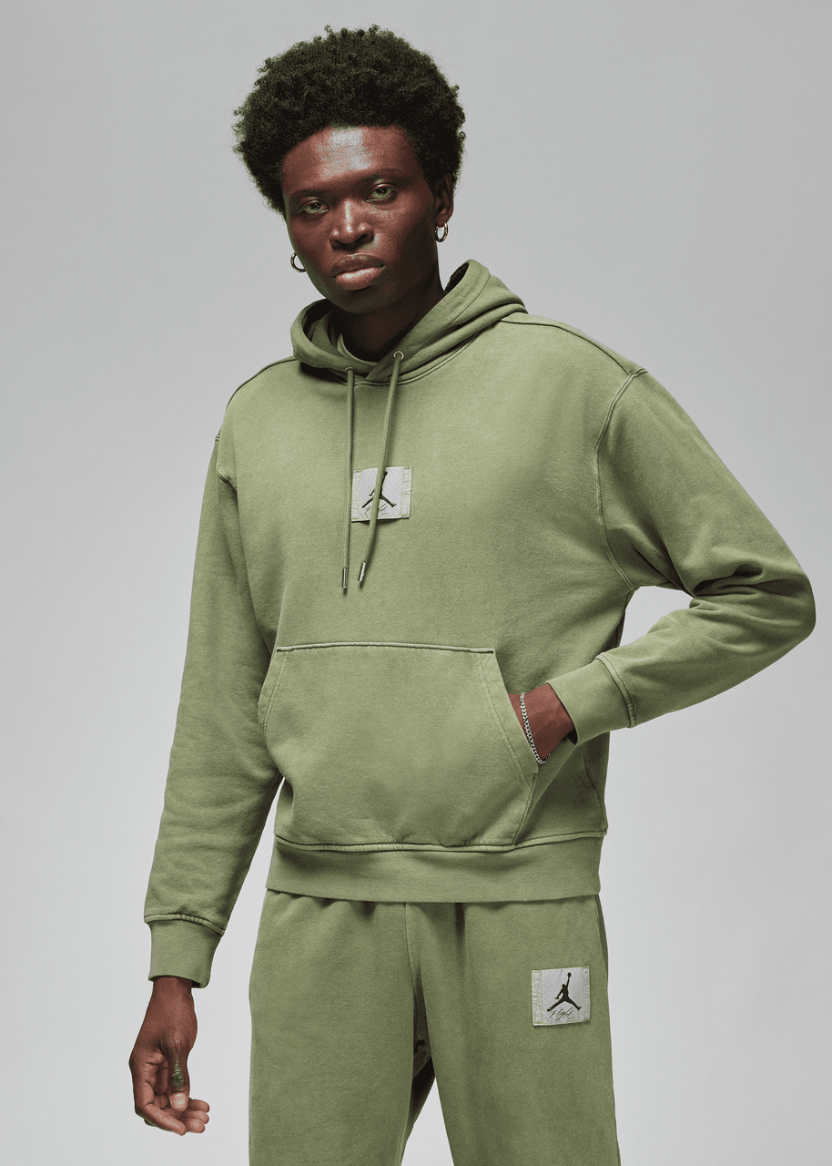 jordan olive green hoodie