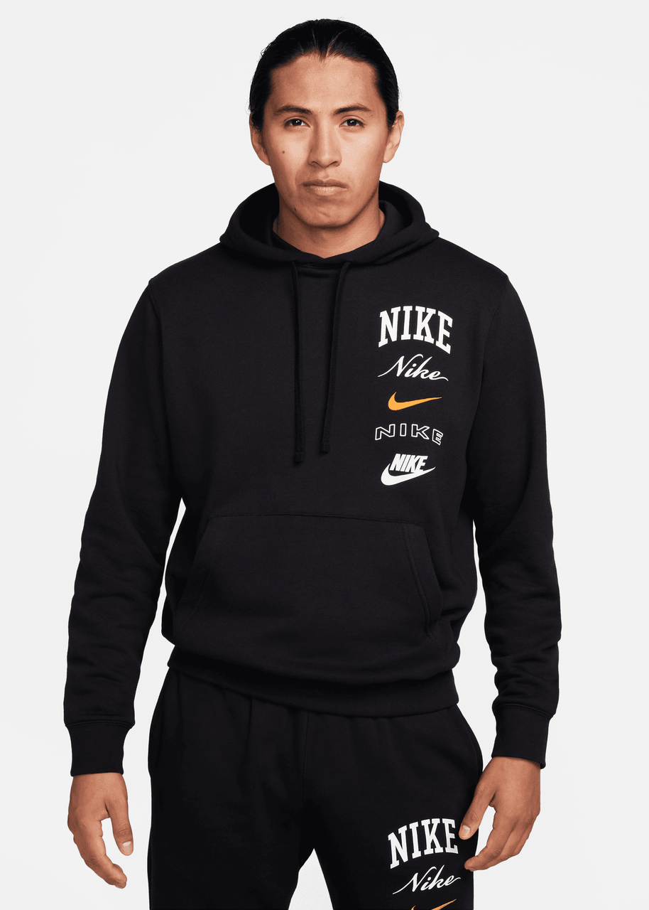 nike club hoodie swoosh nf