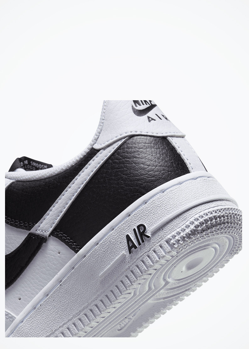 air force 1 jordans black and white