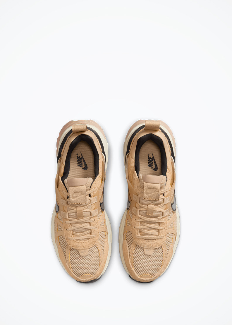 Nike V2K Run Womens - Sesame/Chrome-lt Orewood Brn-Black