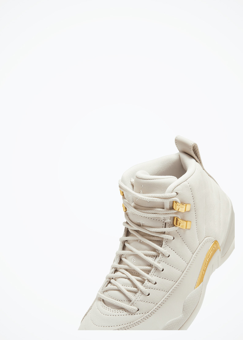 retro 12 jordans gold
