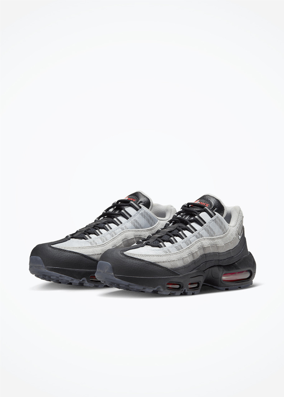 Nike Air Max 95 Premium - Black/White-Pure Platinum-Lt Smoke Grey