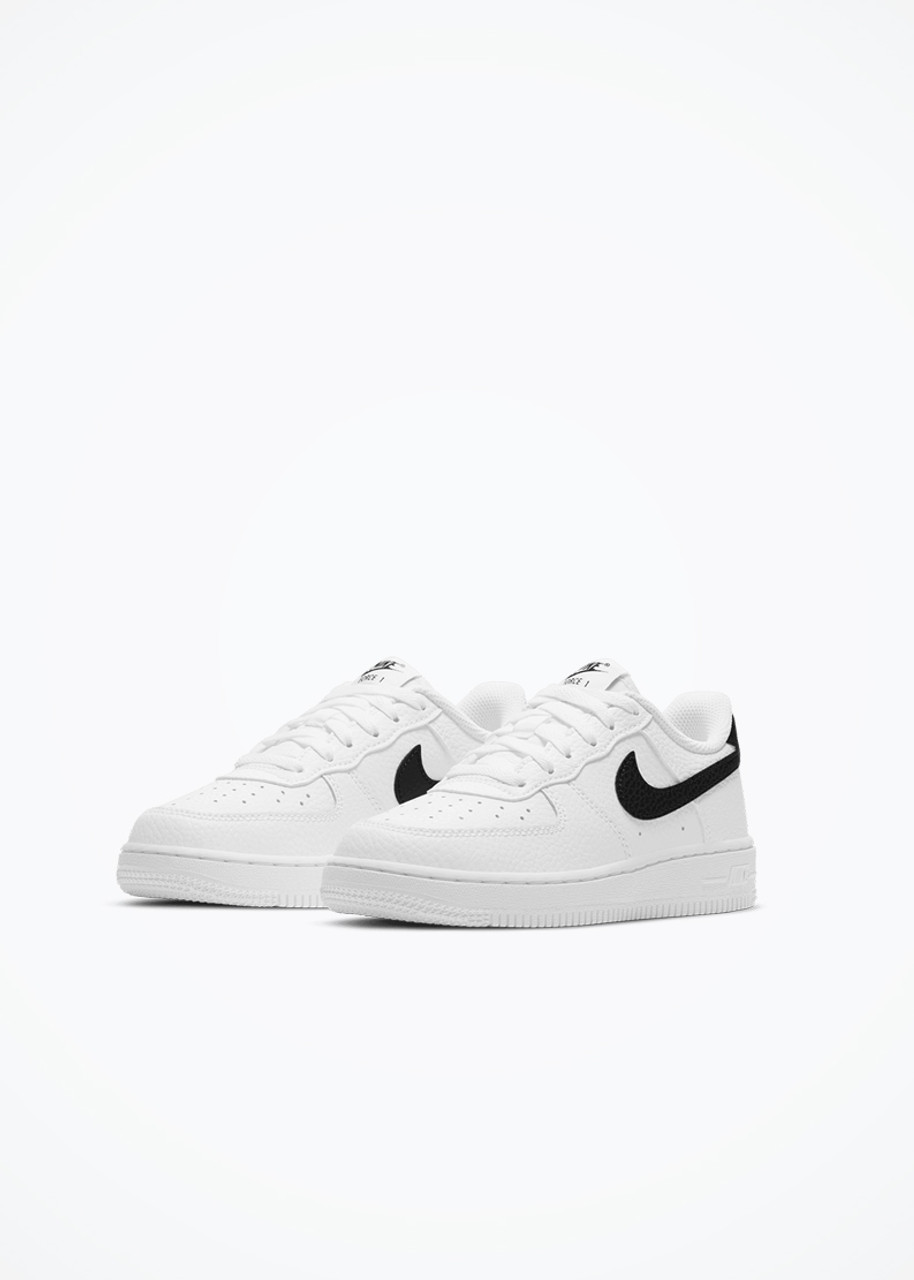 Nike Kids Air Force 1 (White/Picante Red) 6.5Y