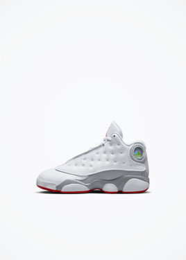 Jordan 13 Retro (PS) - White/True Red-Wolf Grey