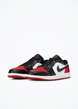 Air Jordan 1 Low - 553558-161 - White/Black-Varsity Red-White