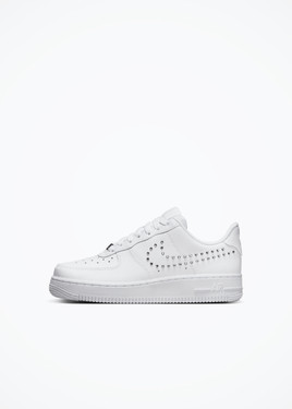 Nike Air Force 1 '07 Womens - FQ8887-100 - White/Chrome-Metallic Silver