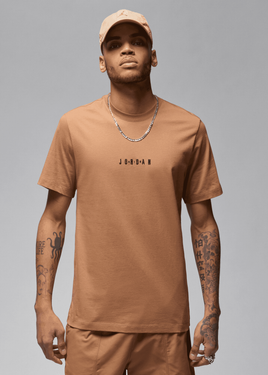 Jordan Air T-Shirt - DM3182-231 - Legend Dk Brown/Black Black