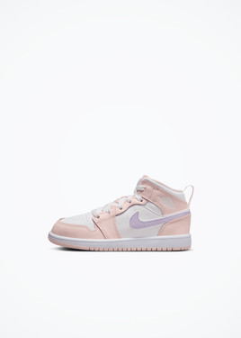 Jordan 1 Mid (PS) - FD8781-601 - Pink Wash/Violet Frost-White