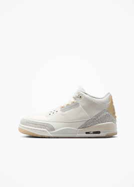 Air Jordan 3 Retro Craft "Ivory" - FJ9479-100 - Ivory/Grey Mist-Cream