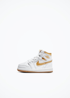 Jordan 1 Retro High (TD) - FD2598-107 - White/Metallic Gold-Gum Light Brown