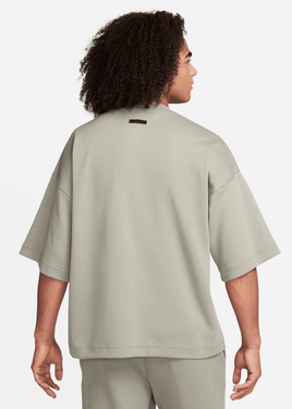 Nike Sportswear Tech Fleece Short Sleeve Sweatshirt - FB8165-053 - Dark Stucco