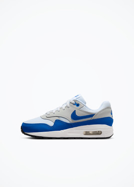 Nike Air Max 1 '86 Premium (GS) - DZ3307-104 - White/Royal Blue-LT Neutral Grey-Black