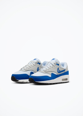 Nike Air Max 1 '86 Premium (GS) - DZ3307-104 - White/Royal Blue-LT Neutral Grey-Black