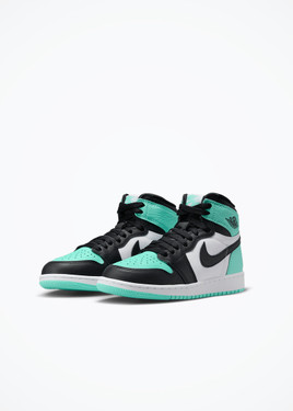 Air Jordan 1 High OG (GS) - FD1437-130 - White/Black-Green Glow