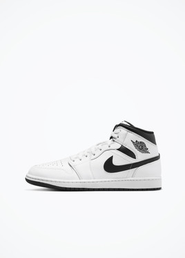 Air Jordan 1 Mid - DQ8426-132 - White/Black-White-Black