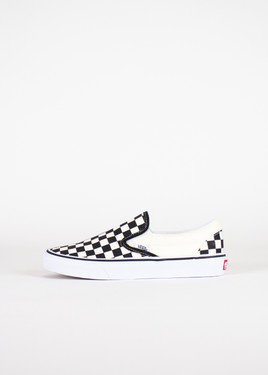 Vans Checkerboard Slip-On - Black White