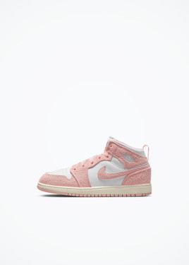 Jordan 1 Mid SE (PS) - FN7493-161 - White/Legend Pink-Sail