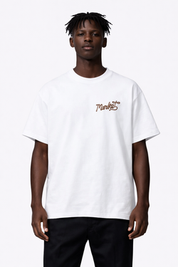 Market Studios Lasso Lockup T-Shirt - SS020 - White
