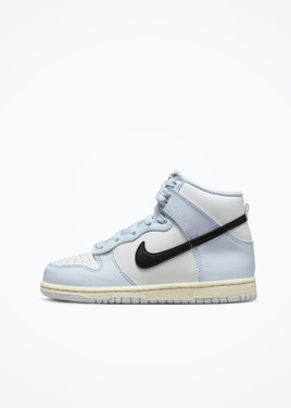 Nike Dunk High (PS) - Summit White/Football Grey-Black