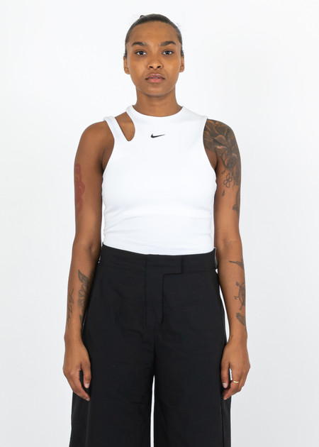 Nike Sportswear Essential Bodysuit - DV7886-100 - White/Black