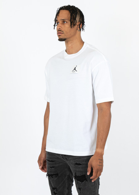 Jordan Flight Essentials T-Shirt - DZ7313-100 - White/Black