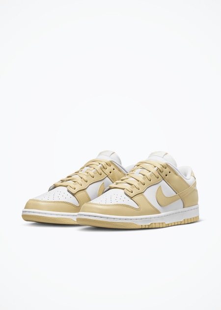 Nike Dunk Low Retro - White/Team Gold-White-White