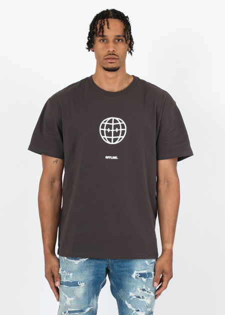 Ksubi Offline Biggie T-Shirt - MSP23TE009 - Faded Black