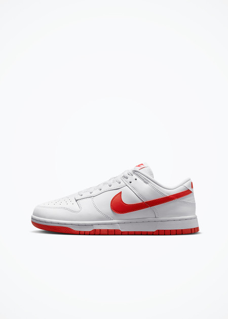 Nike Dunk Low Retro - DV0831-103 - White/Picante Red