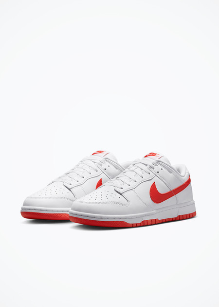 Nike Dunk Low Retro - DV0831-103 - White/Picante Red