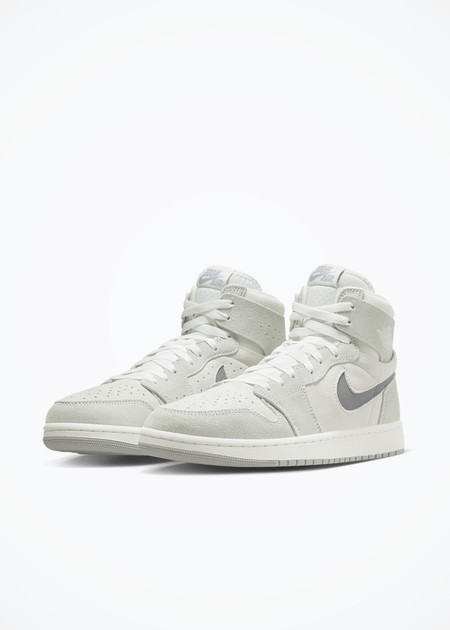 Air Jordan 1 Zoom Cmft 2 - DV1307-101 - Summit White/Particle Grey-Light Silver