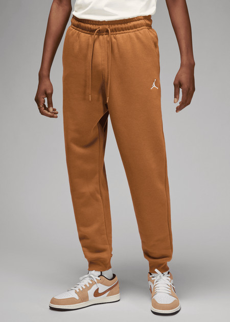 Jordan Essentials Sweatpants - FJ7779-281 - Lt British Tan/White