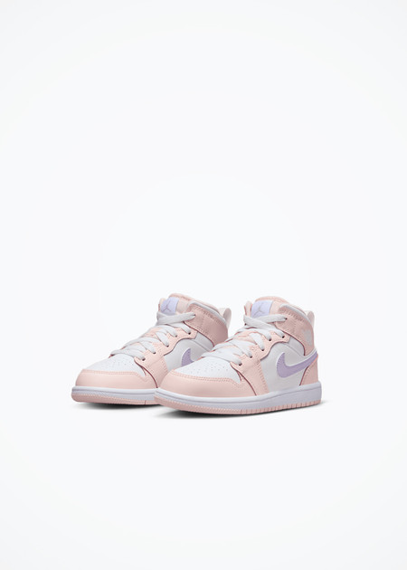 Jordan 1 Mid (PS) - FD8781-601 - Pink Wash/Violet Frost-White