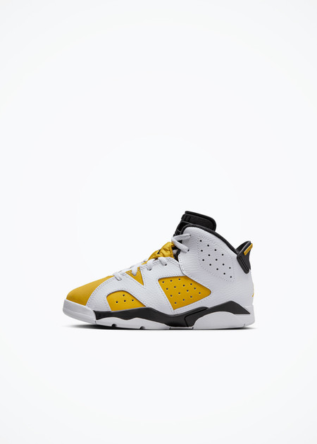 Air Jordan 6 Retro "Yellow Ochre" (PS) - DV3605-170 - White/Yellow Ochre-Black