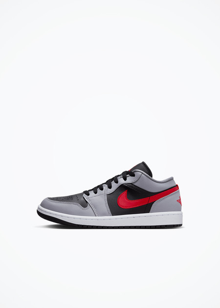 Air Jordan 1 Low Womens - FZ4183-002 - Cement Grey/Fire Red-Black-White