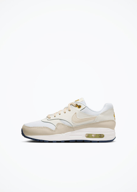 Nike Air Max 1 (GS) - DZ3307-103 - White/Lt Orewood Brn-Bronzine