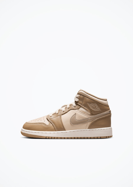 Air Jordan 1 Mid (GS) - HF4781-203 - Legend Lt Brown/Khaki-Phantom