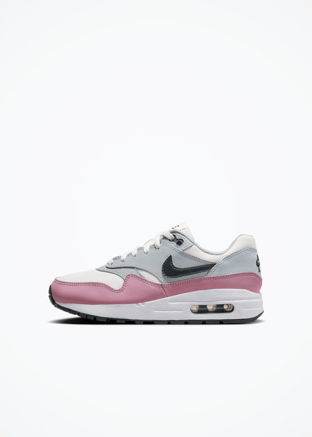 Nike Air Max 1 (GS) - DZ3307-115 - Summit White/dk Smoke Grey-Wolf Grey
