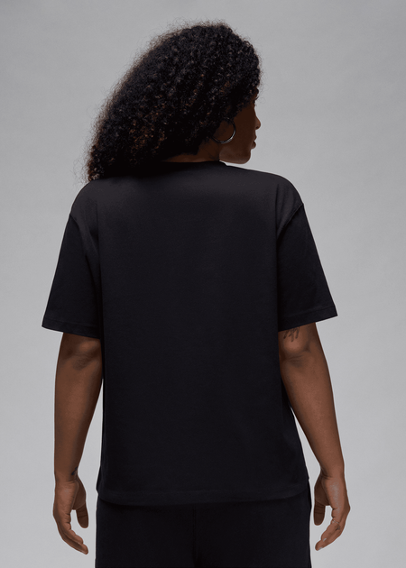 Jordan Graphic Girlfriend T-Shirt - FV7134-010 - Black/White