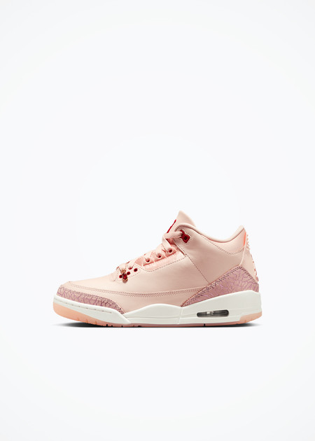 Air Jordan 3 Retro "Treat Yourself" Womens - HJ0178-600 - Washed Coral/Gym Red-Sail