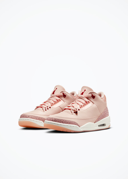 Air Jordan 3 Retro "Treat Yourself" Womens - HJ0178-600 - Washed Coral/Gym Red-Sail
