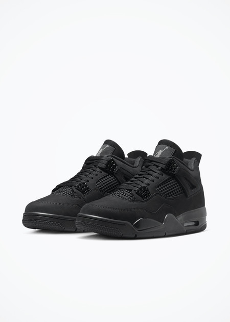 Air Jordan 4 Retro "Black Cat" - FV5029-010 - Black/Black-Lt Graphite