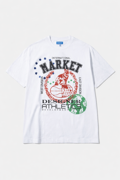 Market Studios Designed Athletics T-Shirt - SS0009 - White