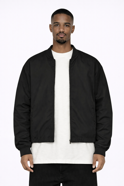 EPTM Capital Croped Bomber Jacket - EP11197 - Charcoal
