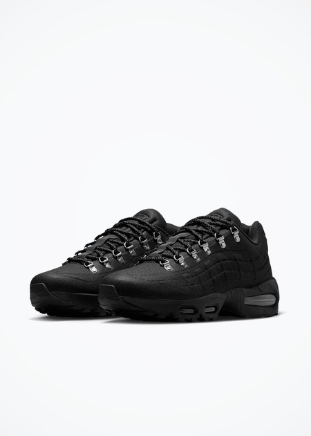 Nike Air Max 95 Big Bubble "I-95" - IQ1662-045 - Black/Black-Off Noir-Metallic Silver