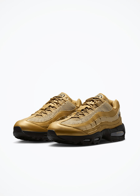 Nike Air Max 95 "Big Bubble" - IV2872-707 - Metallic Gold/Black-University Red