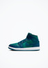 Air Jordan 1 Mid Womens - BQ6472-301 - Sky J Teal/Sky J Fr Blue-White